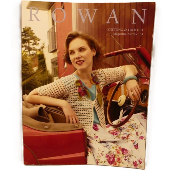 Rowan Knitting & Crochet Magazine Number 51 United Kingom 2011 47 Designs Preown - Picture 1 of 11